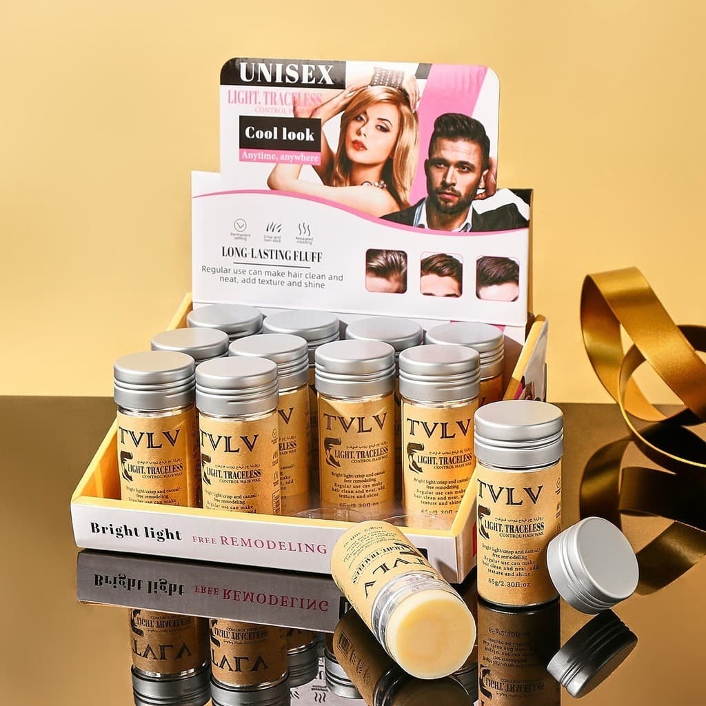 Gel de cera de cabelo creme masculino feminino elastina estilo forte Spray de cabelo estilo bastão de cera de cabelo sól