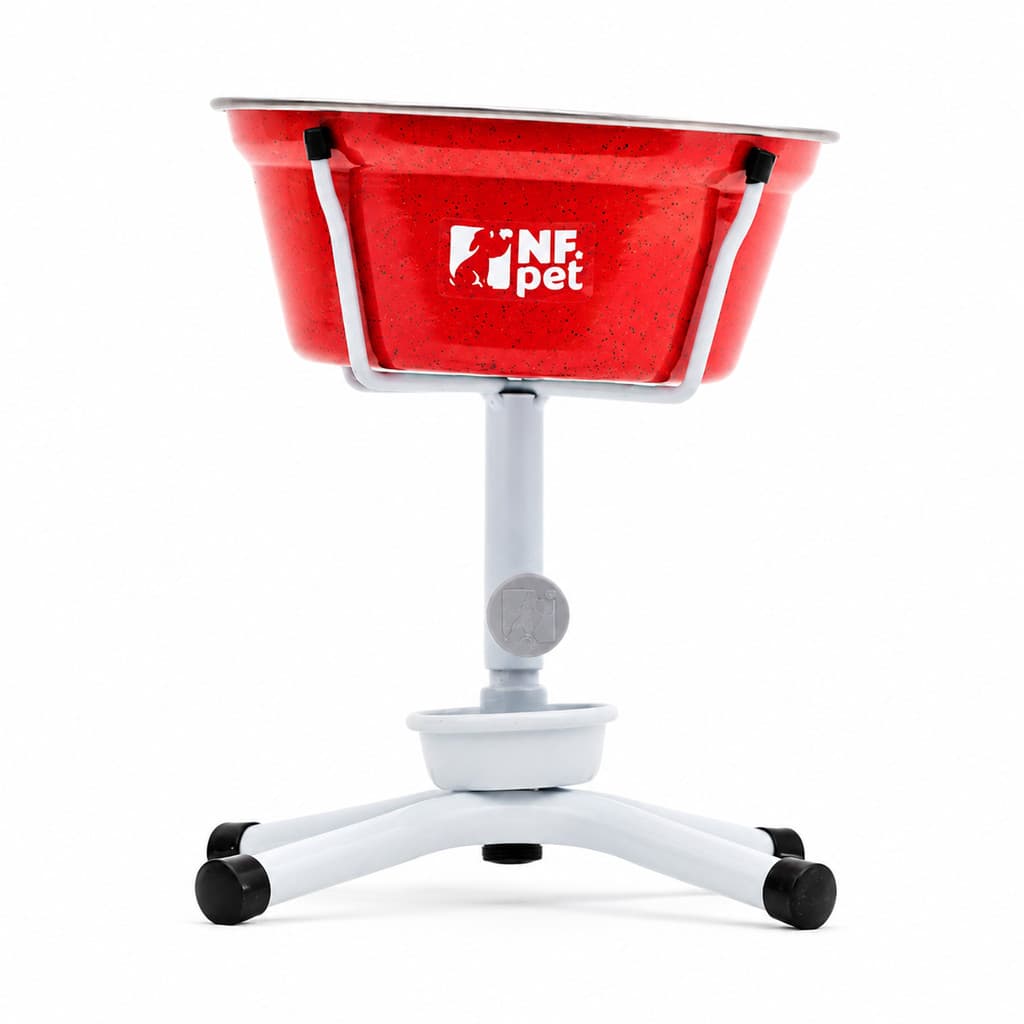 Comedouro Anti Formiga Elevado Regulável Pequeno 1,5L