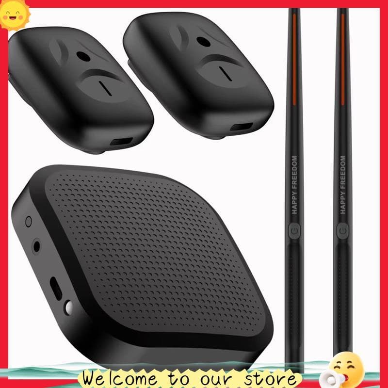 Conjunto De Bateria De Ar Eletrônica Portátil sassoon1-Baquetas E Pedais Virtuais , Ideal Para Iniciantes , Crianças Adu