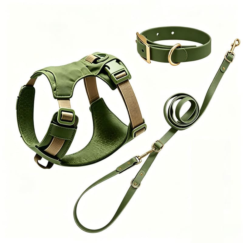 Novo estilo cão leve respirável embutido pequeno bolso peito volta reforçada resistente ao desgaste trela Anti-estrangul