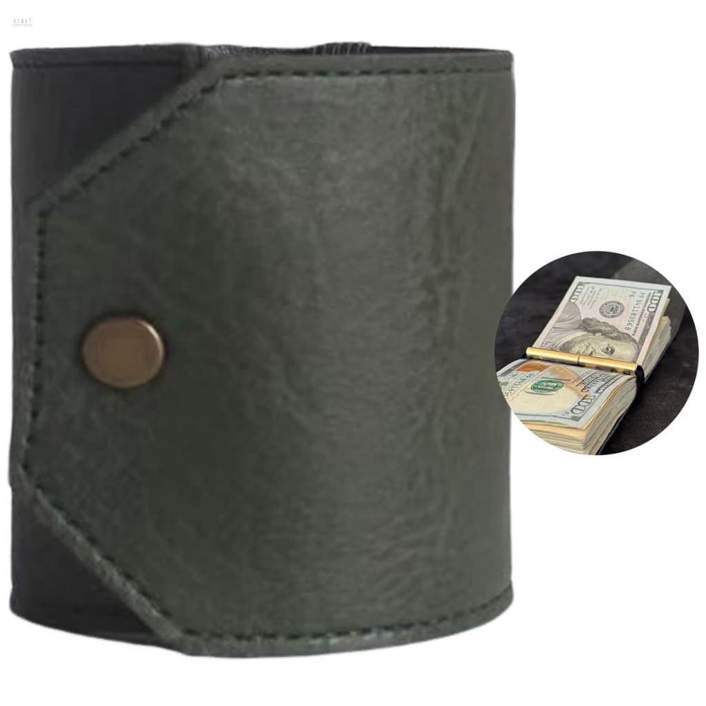 Bolsa Organizadora De Carteira De Couro-Armazenamento Premium Para Home Office