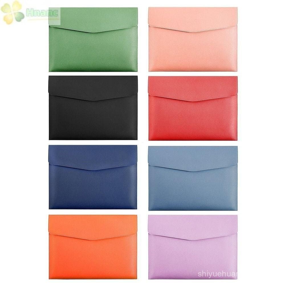 Bolsa Para Documentos De Couro HNANC , Pasta De Arquivo De Grande Capacidade A4 A5