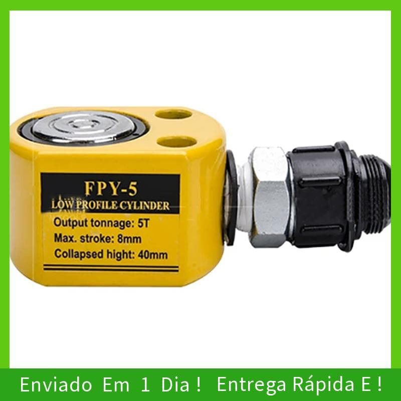 - joyce 5T Para Macaco De Elevação Hidráulica Ultrafino , Equipamento Compacto , Cilindro De Óleo De Hidrocilíndro