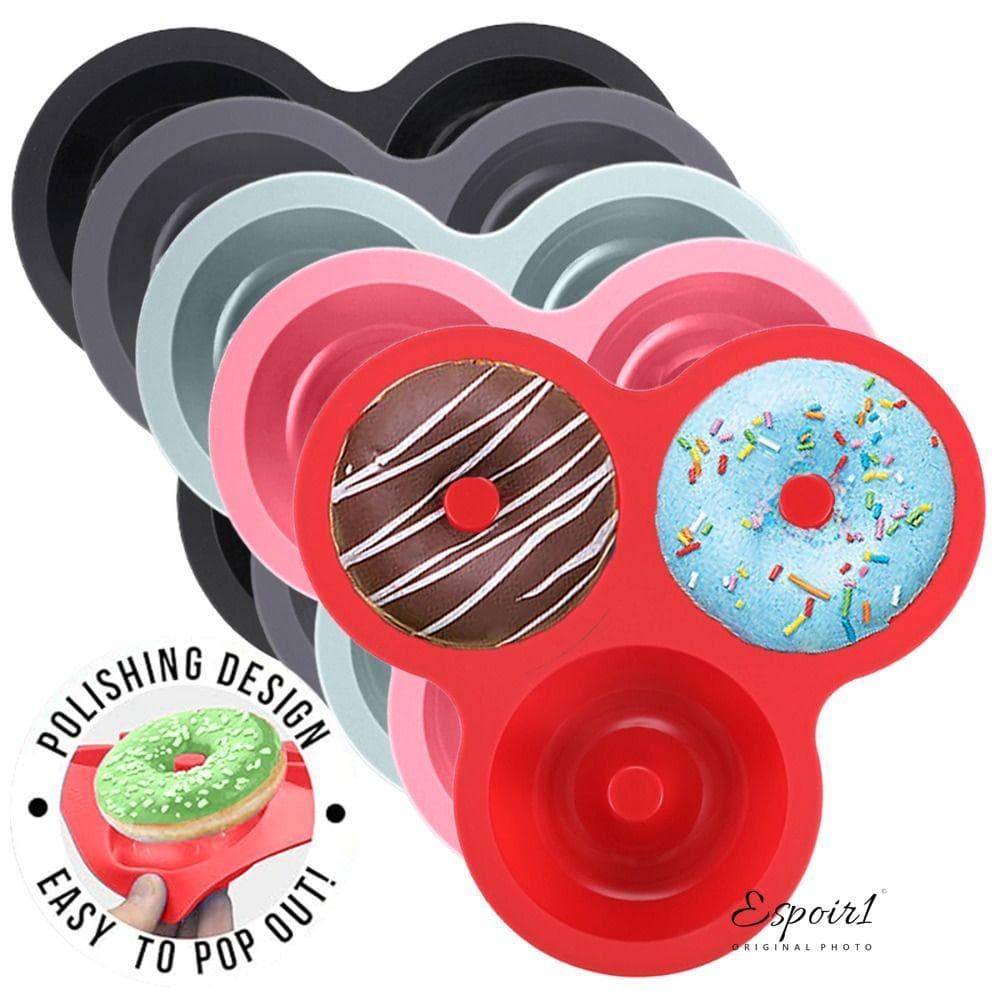 Assadeira POIR1M , Molde De Rosquinha Antiaderente Resistente A Altas Temperaturas , Ferramentas De Pastelaria Flexíveis