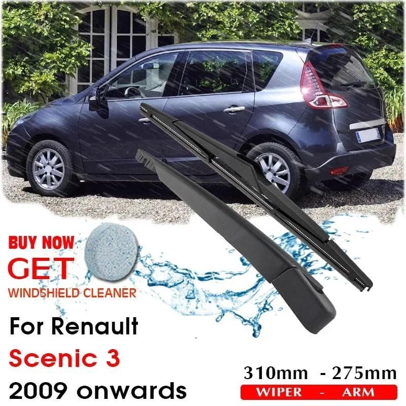 Lâmina De Limpador De Para-Brisa De Janela Traseira , Renault Scenic3 Hatchback 310mm 2009 Em Diante , Acessórios Automo