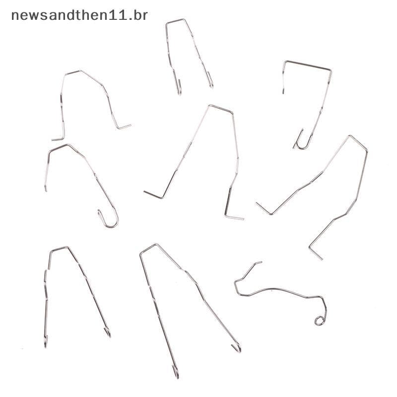 NEWSA 9pcs Clipes De Mola De Lâmpada De Farol De Metal Para Carro H1 H3 H4 H7-Ferramentas
