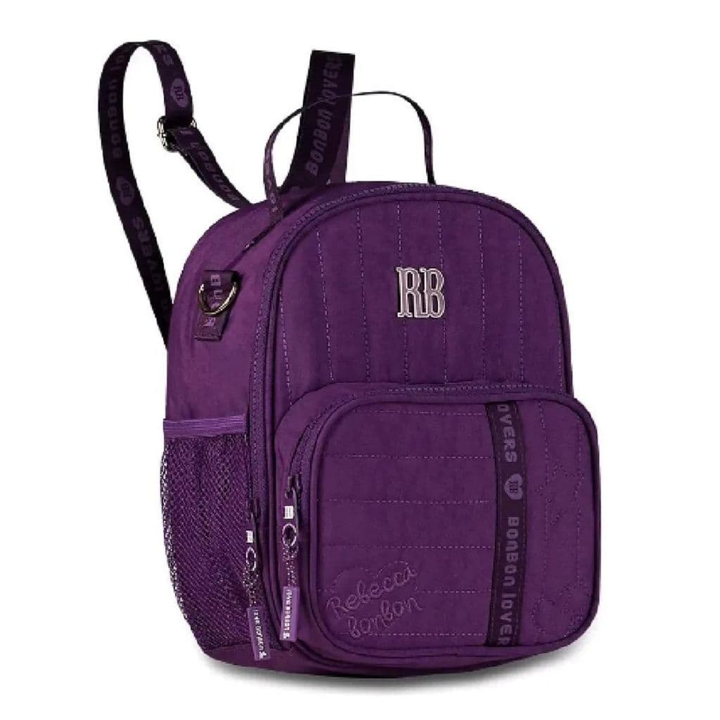 Lancheira Mini Mochila Termica Rebecca Bonbon Alça 2X1 Passeio Escolar Creche