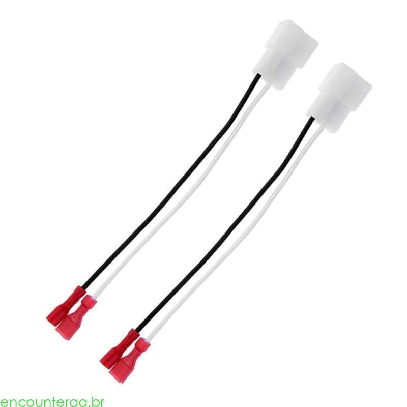 Encountera Adaptador Chicote Alto-Falante Para Carro Plugues Play Designs Instalação Fios V