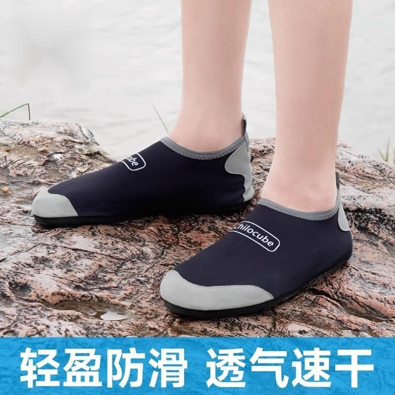 Meias de praia sapatos homens mulheres natação rio-trating sapatos crianças parque aquático mergulho vadear sola macia a