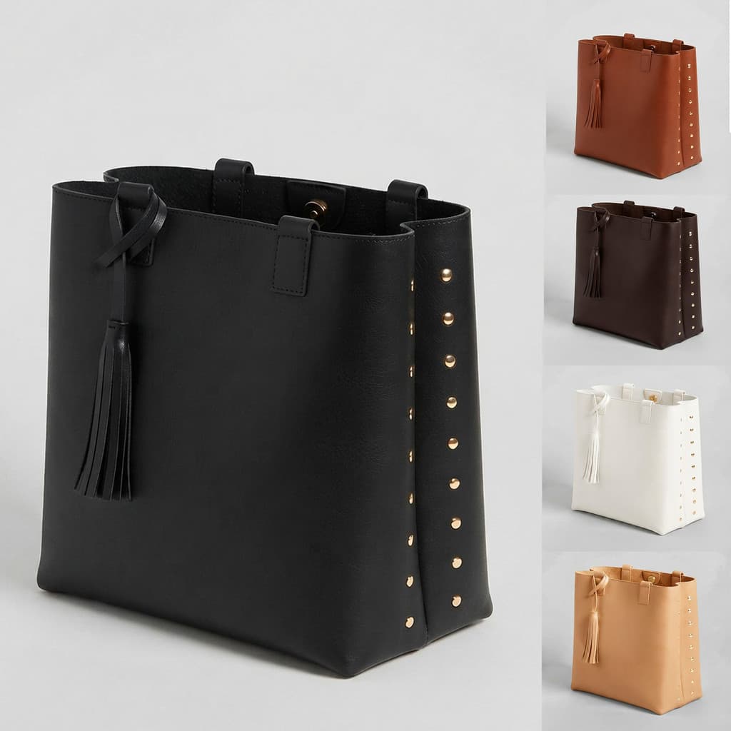 Bolsa Sacola Feminina Grande Couro Ombro Moda Linda Barata Bag Promoção Barata Lançamento