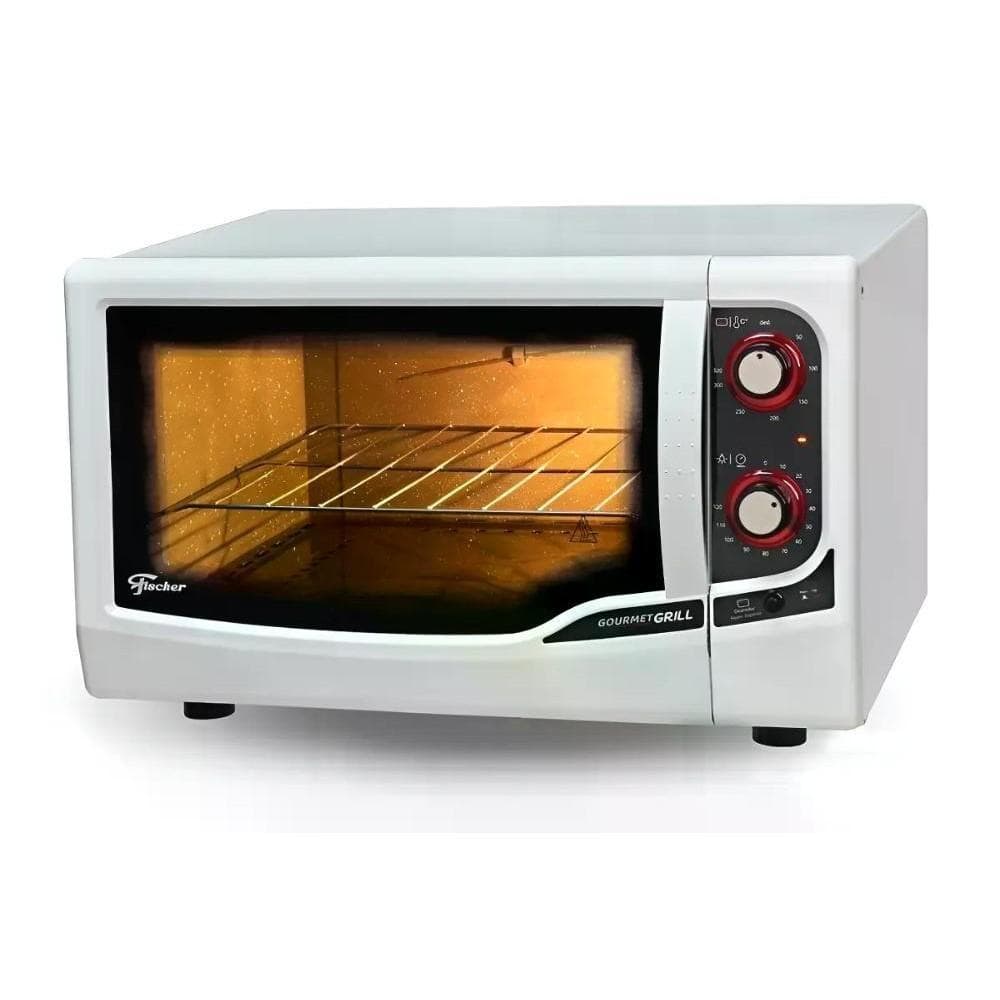 Forno Elétrico de Bancada Fischer Gourmet Grill Branco 127V