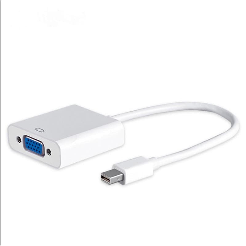 Bagui Jincheng Pequeno mini dp para vga Conversor Cabeça Interface Lightning Projetor Cabo de exibição de TV