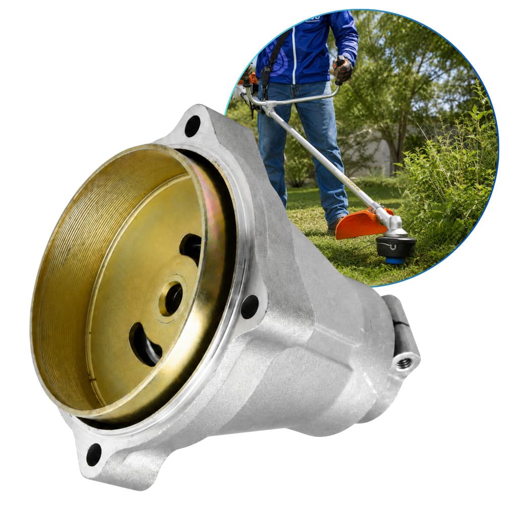 Acomplamento Caixa Embreagem Roçadeira Gasolina 2 Tempos Tubo 28Mm Eixo 9 Estrias