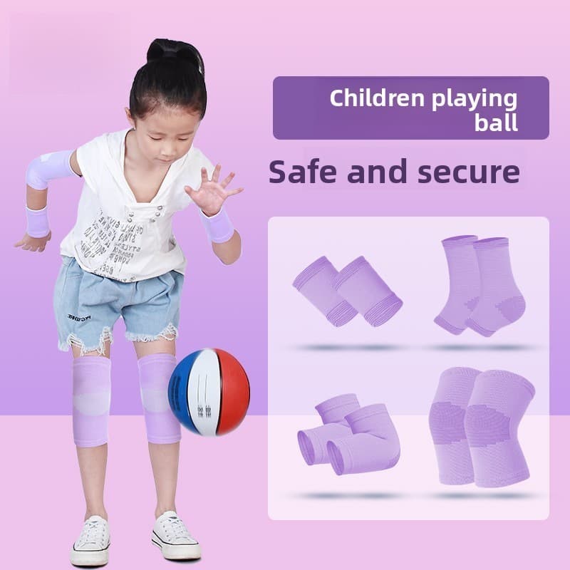 [Estoque Pronto] Conjunto De Equipamentos De Proteção Resistentes A Choques De Verão Para Crianças Joelheiras/Cotoveleir