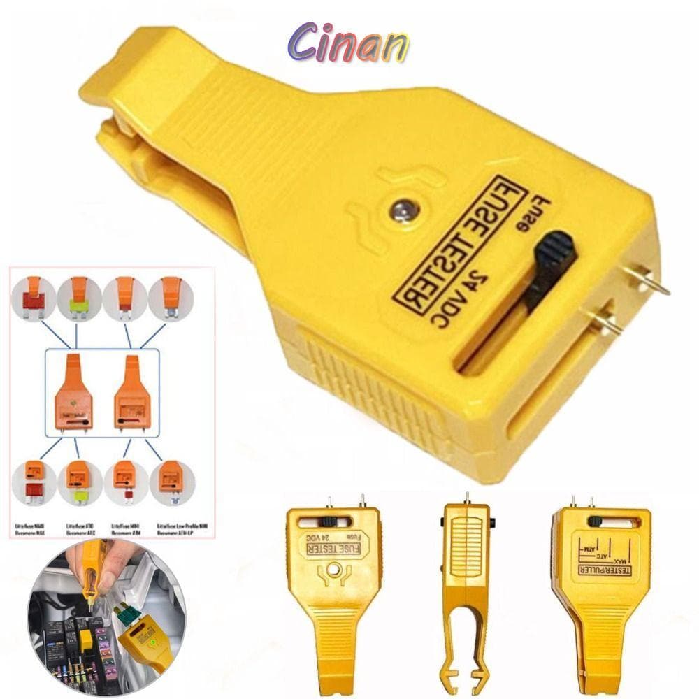Extrator De Testador De Fusível De Carro CINAN , Universal Fácil De Usar Tipo , Com Kit Luz Indicadora LED