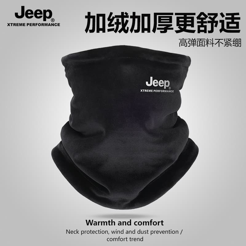 Jeep colarinho chapéu masculino inverno outono inverno quente equitação engrossado à prova de frio cachecol à prova de l