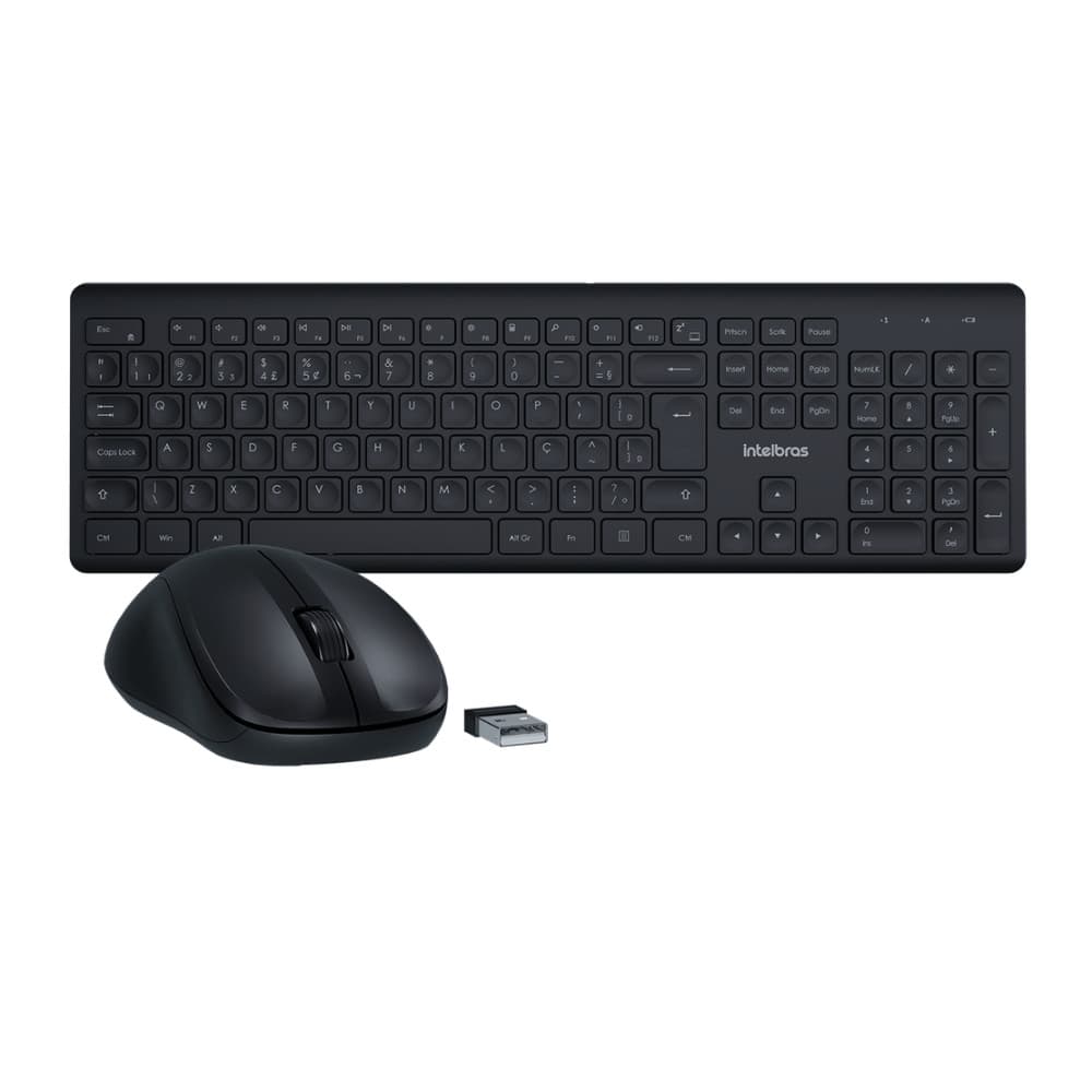 Combo Teclado E Mouse Intelbras Csi50 Sem Fio [F133]