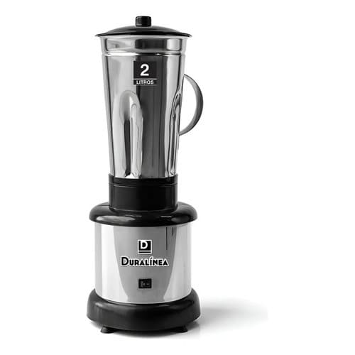 Liquidificador Baixa Rotação 2 Litros Aço Inox Duralínea