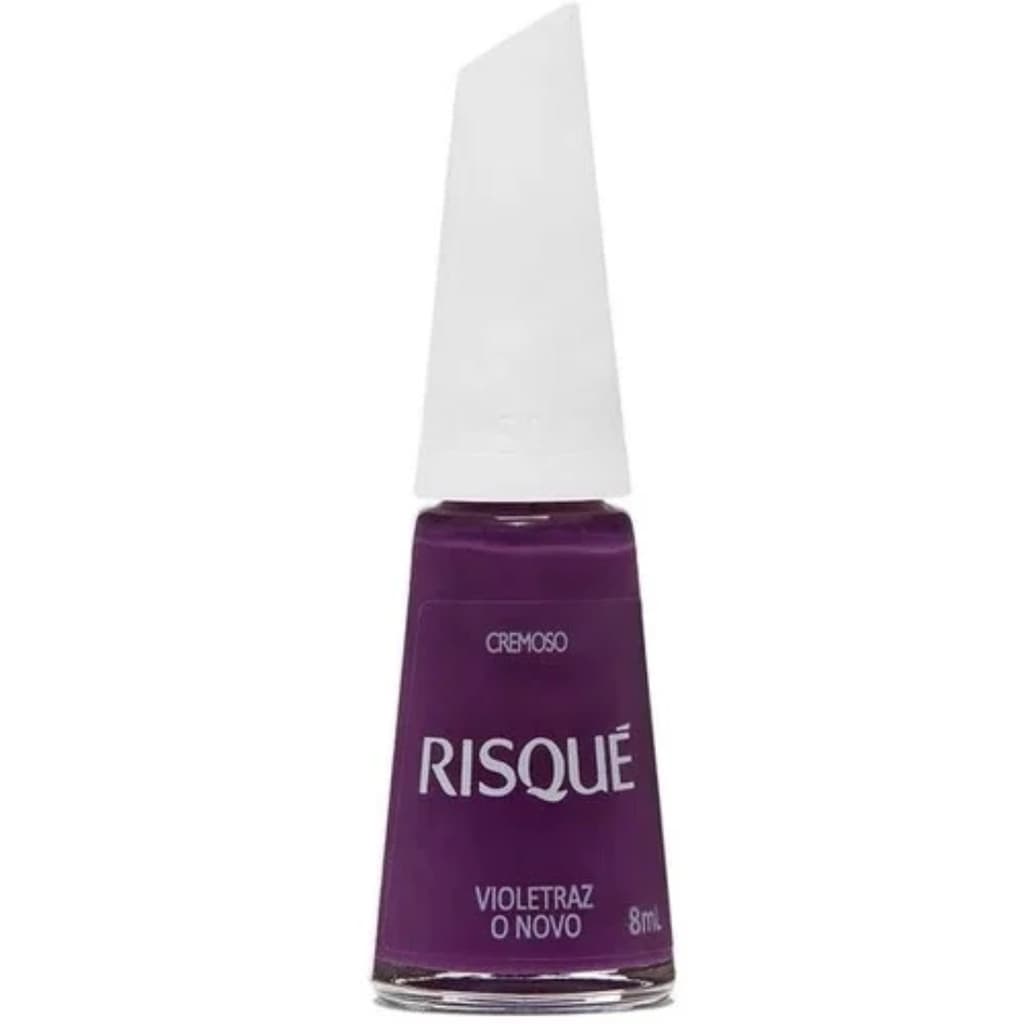 Esmalte Risque 8ml Violetraz O Novo Cremoso