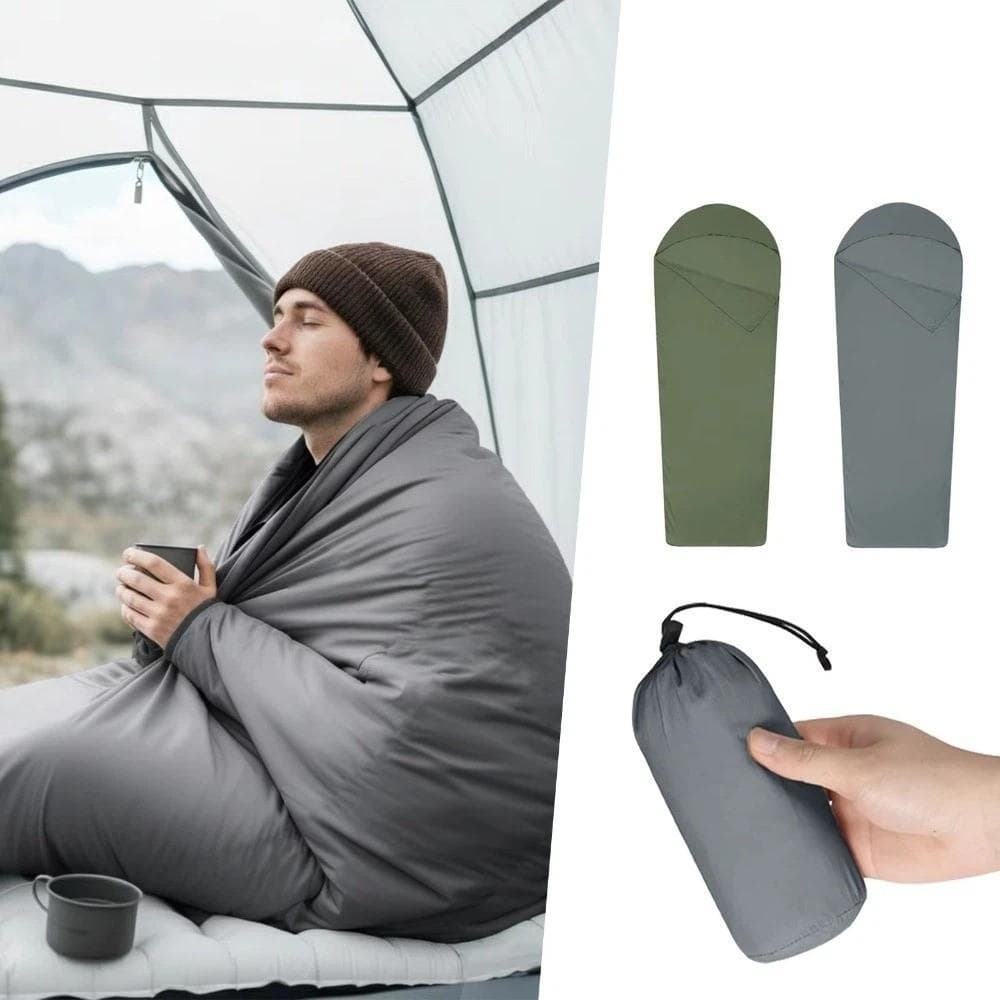 Forro De Saco De Dormir , Sacos De Nylon Ultraleves , Interno , Folha De Acampamento Quente