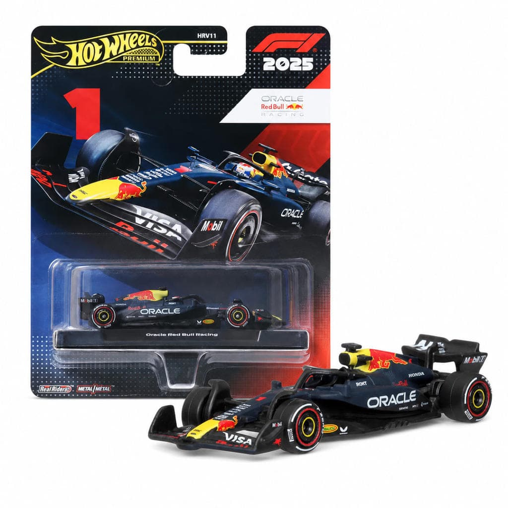 Carrinho Hot Wheels  Formula 1 Red Bull Max Verstappen - Mattel PJ
