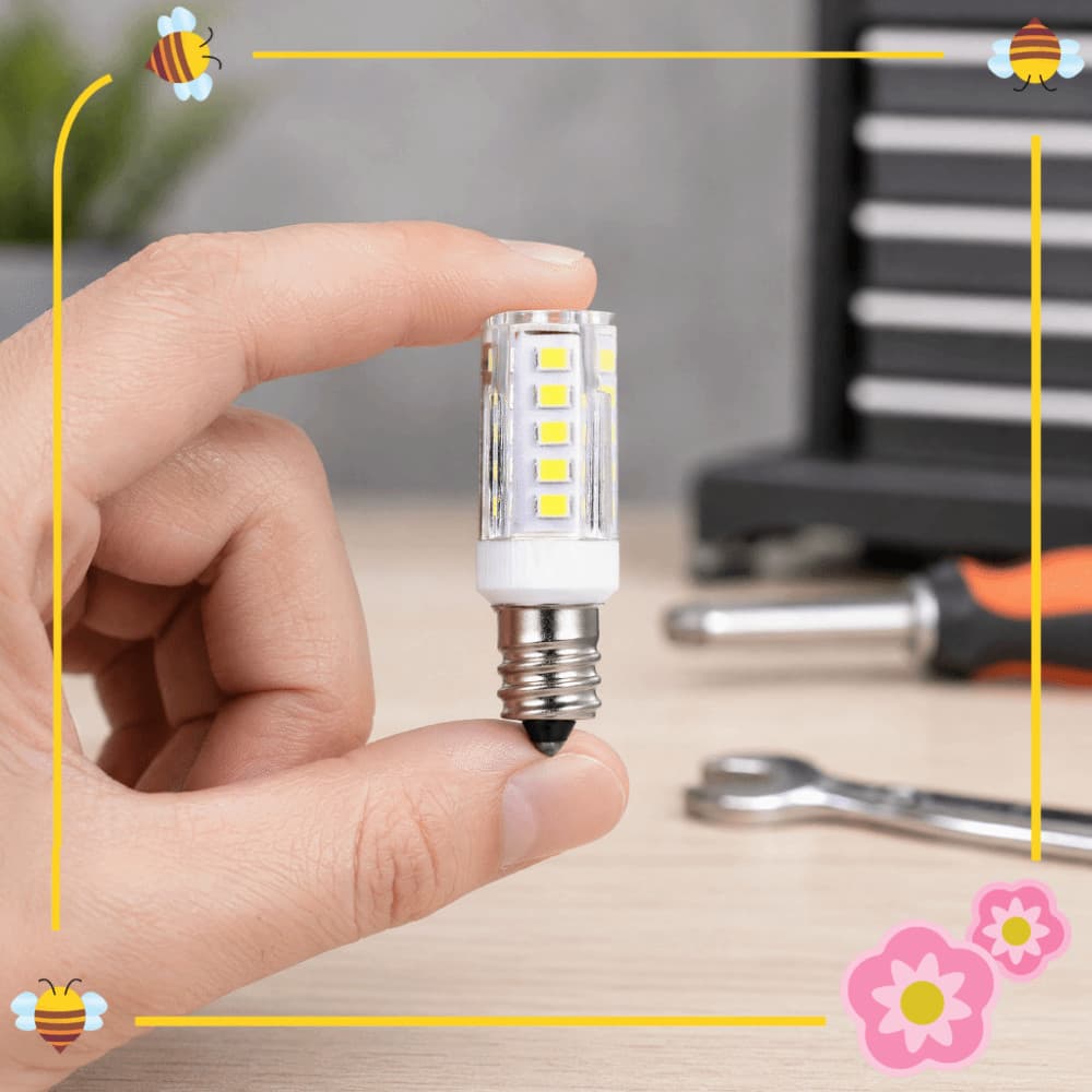 4 Pcs Lâmpada LED , Mini Lâmpadas Brancas De Candelabros Com Base E12 , De Aparelho De 5 W Para Lustres