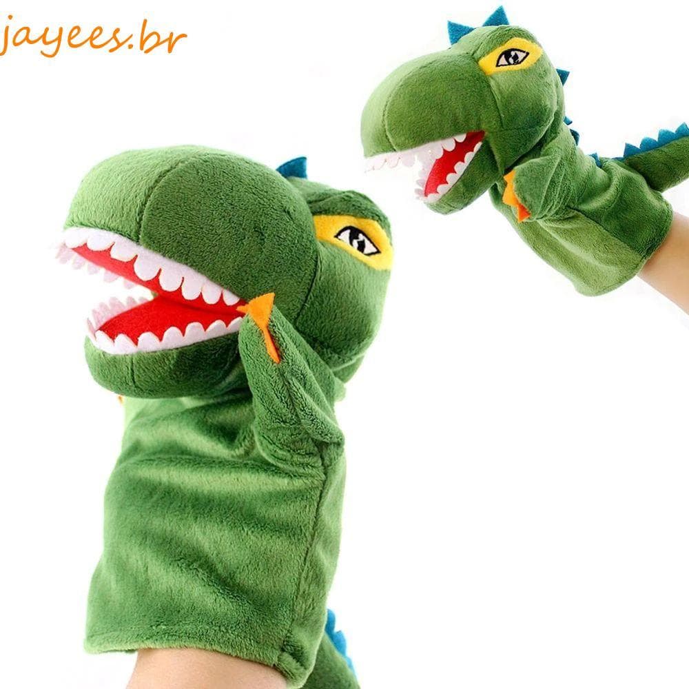 JAYEES Fantoche De Dedo Crianças Brinquedo Para Brinquedos De Pelúcia Dinossauro Panda Mão