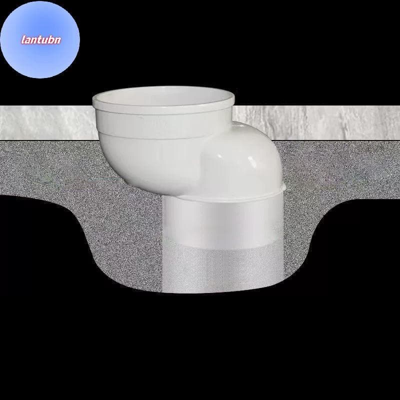 LANTUBN Durável 110MM WC Bocal Adaptador De Tubo De Toalete Com Design Offset Para Instalação Conveniente BR