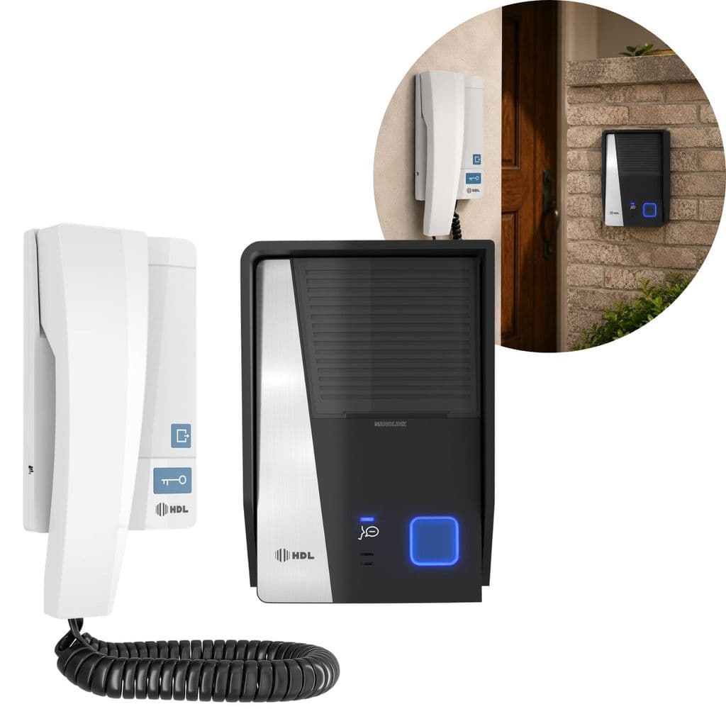 Interfone Porteiro Eletrônico Residencial HDL Audio Advance F8 HDL