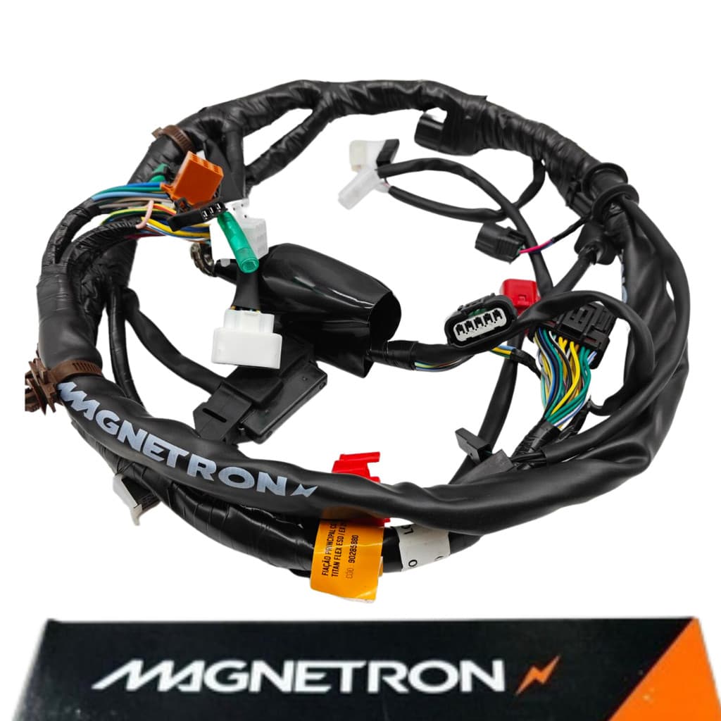 Fiação Elétrica (chicote) Principal Completa CG 150 Titan ESD/EX 2011 2012 2013 Original Magnetron
