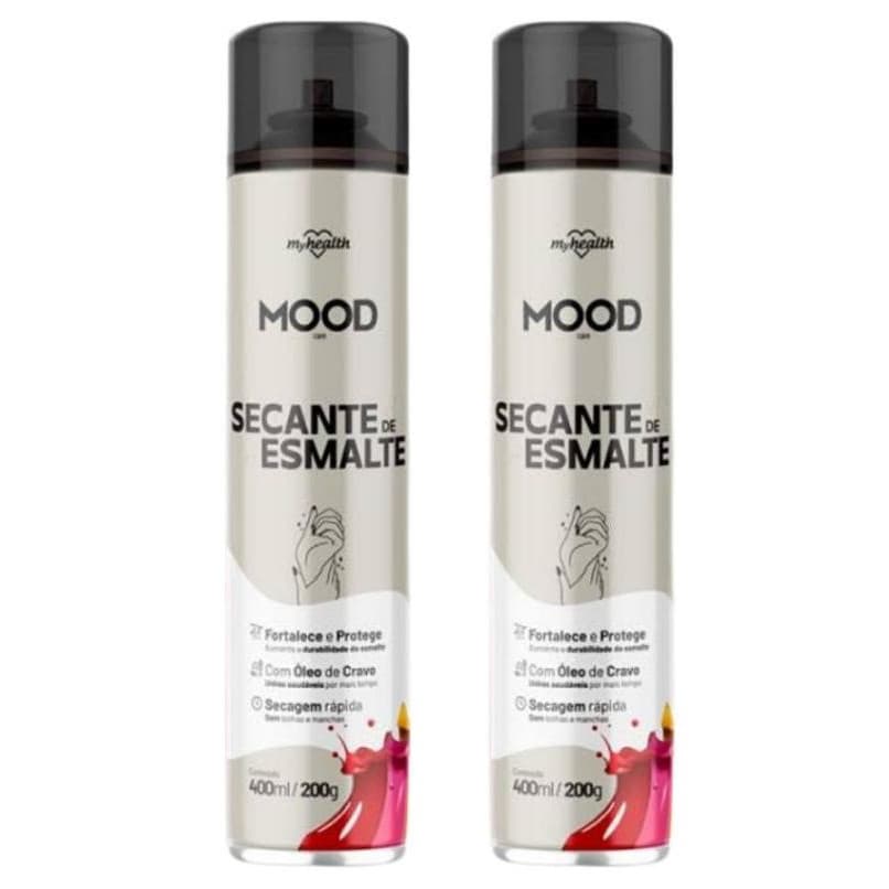 SPRAY SECANTE DE ESMALTE DE UNHAS My Healt Mood 400ml