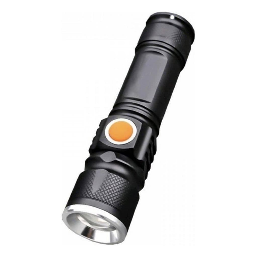 Mini Lanterna Led T6 Uv Recarregável De Alumínio Potente Compacta Super Led Usb Carregamento Rapido Alta Duração SOS