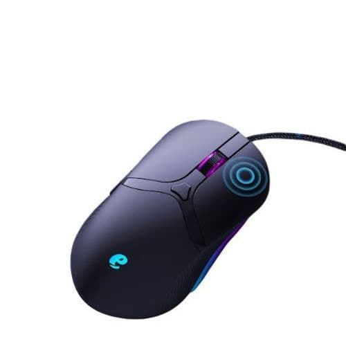 Mouse Gamer Com Fio Alta Precisao Preto Ergonomico Computador Desktop Laptop