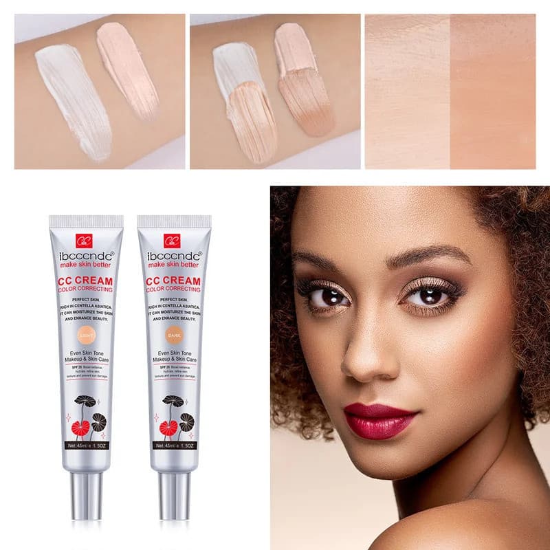 Creme CC Coreano Que Se Adapta Ao Tom Da Pele Cream Erborian Centella Makeup Correction Before Moisturizer