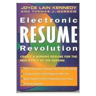 Electronic Resume Revolution Second Edition autor Joyce Lain Kennedy e Thomas J. Morrow