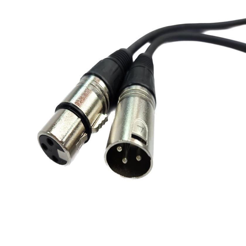 Cabo Xlr Macho Para Xlr Femea 10 Metros