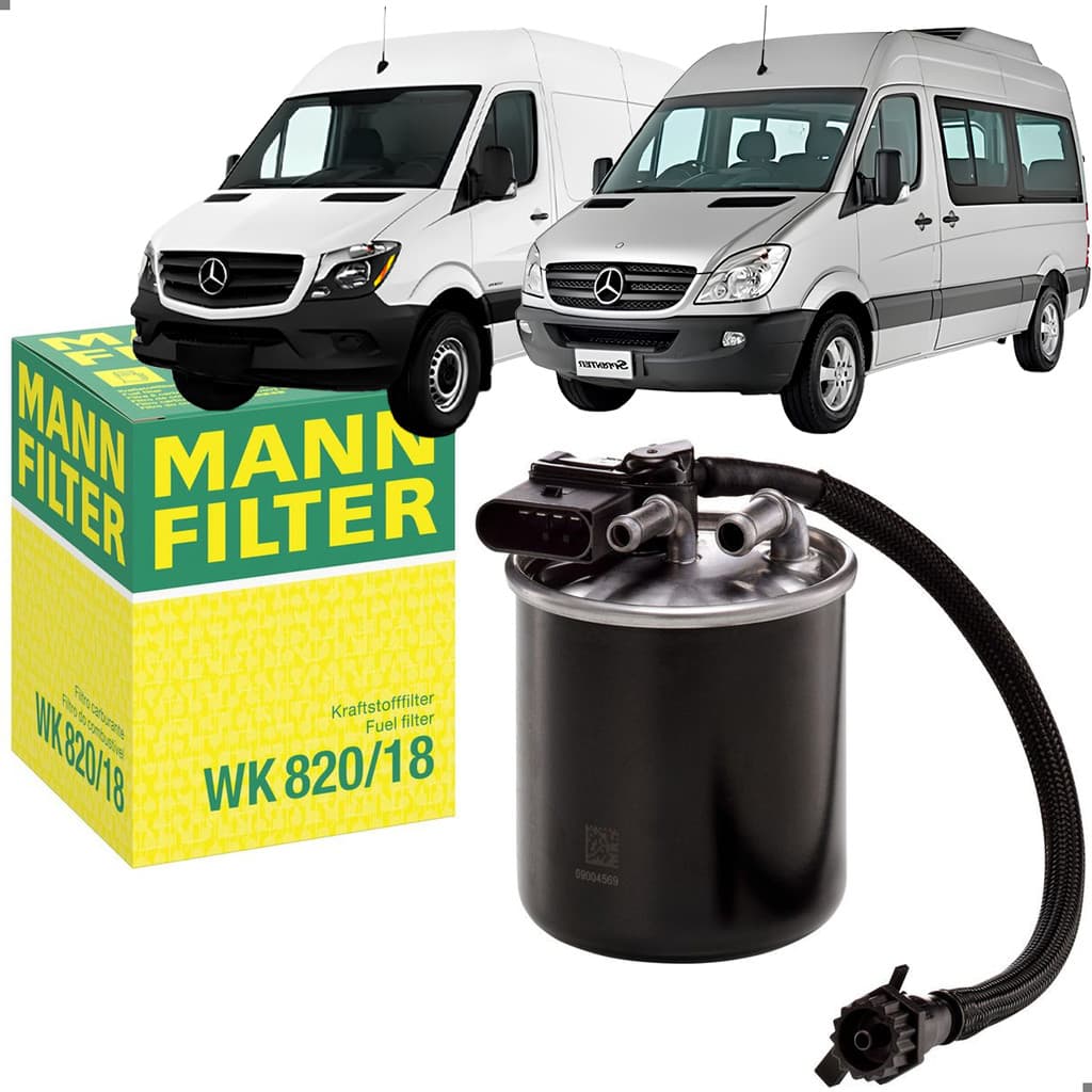 Filtro Combustível Sprinter 311 415 515 Cdi Após 2012/...