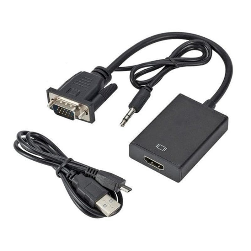 Adaptador Exbom Conversor De Vga Para Hdmi Transmissor Cc-Vha30