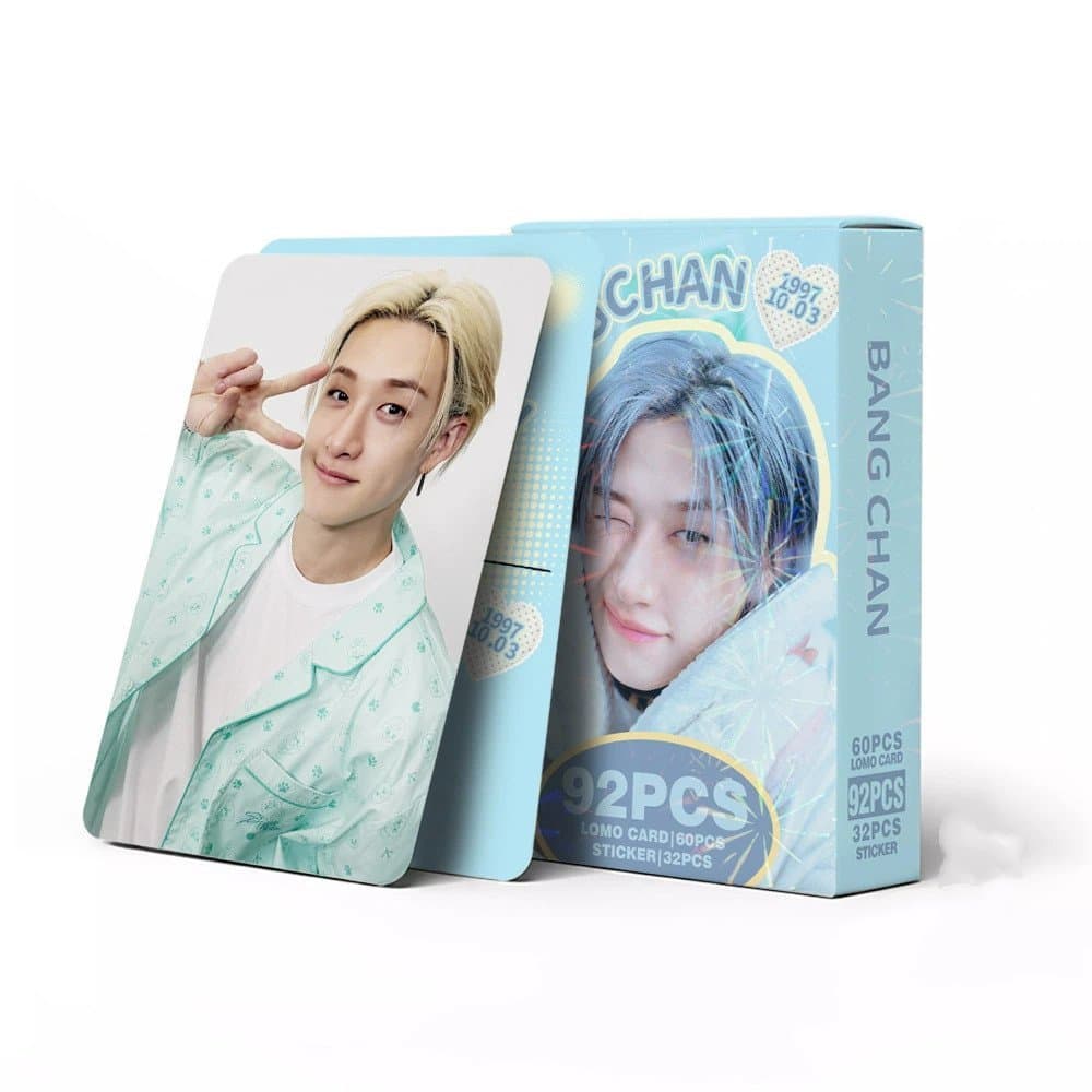 92 Unidades/Caixa STRAYKIDS SOLO BangChan Photocards KPOP LOMO Cartão