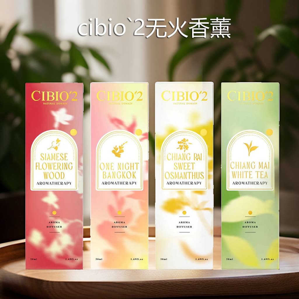 Autêntico tailândia CIBIO2 Rattan sem fogo aromaterapia difusor de longa duração fragrância ar fresco sem Odor lembrança