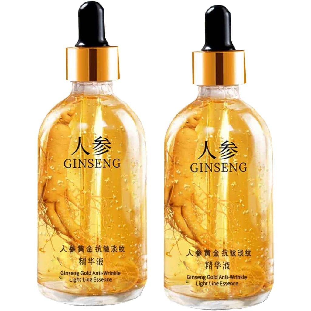 Óleo Sérum Original Anti-Rugas com Extrato de Ginseng, Essência Anti-Envelhecimento com Polipéptidos de Ginseng, sérum d