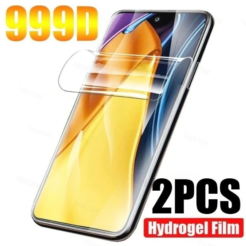 Filme De Hidrogel Macio Fosco De 2 Unidades Para Tecno Spark 4 5 6 7 7P 7T 8 8C 9 9T 10 10C 20 20C 20P Pro Lite Plus 4G