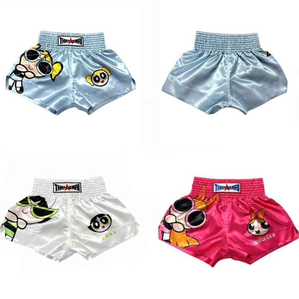 Shorts Box Box Box Boxing Sanda, Meninas Superpoderosas, Adultos, Crianças, Esportes, Fitness, Shorts Muay Thai