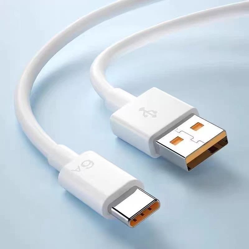 Um cabo de dados de carregamento de celular de 1 metro