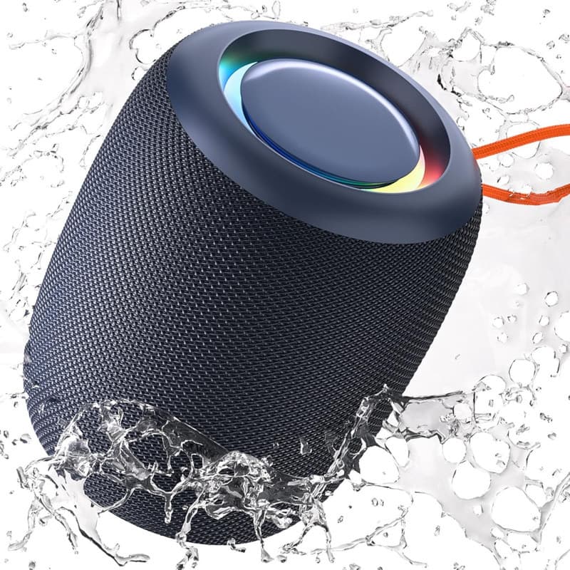 Caixa de som Bluetooth portátil sem fio, à prova d'água IP67, ideal para chuveiro, com qualidade de som em alta definiçã
