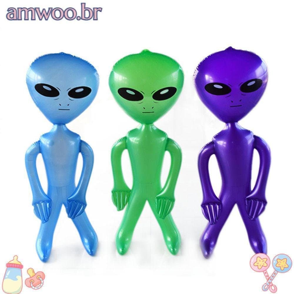 AMWOO 90 Cm Modelo Alienígena Favores Infantis De Alta Qualidade Para Festival Bar Brinquedos Infláveis
