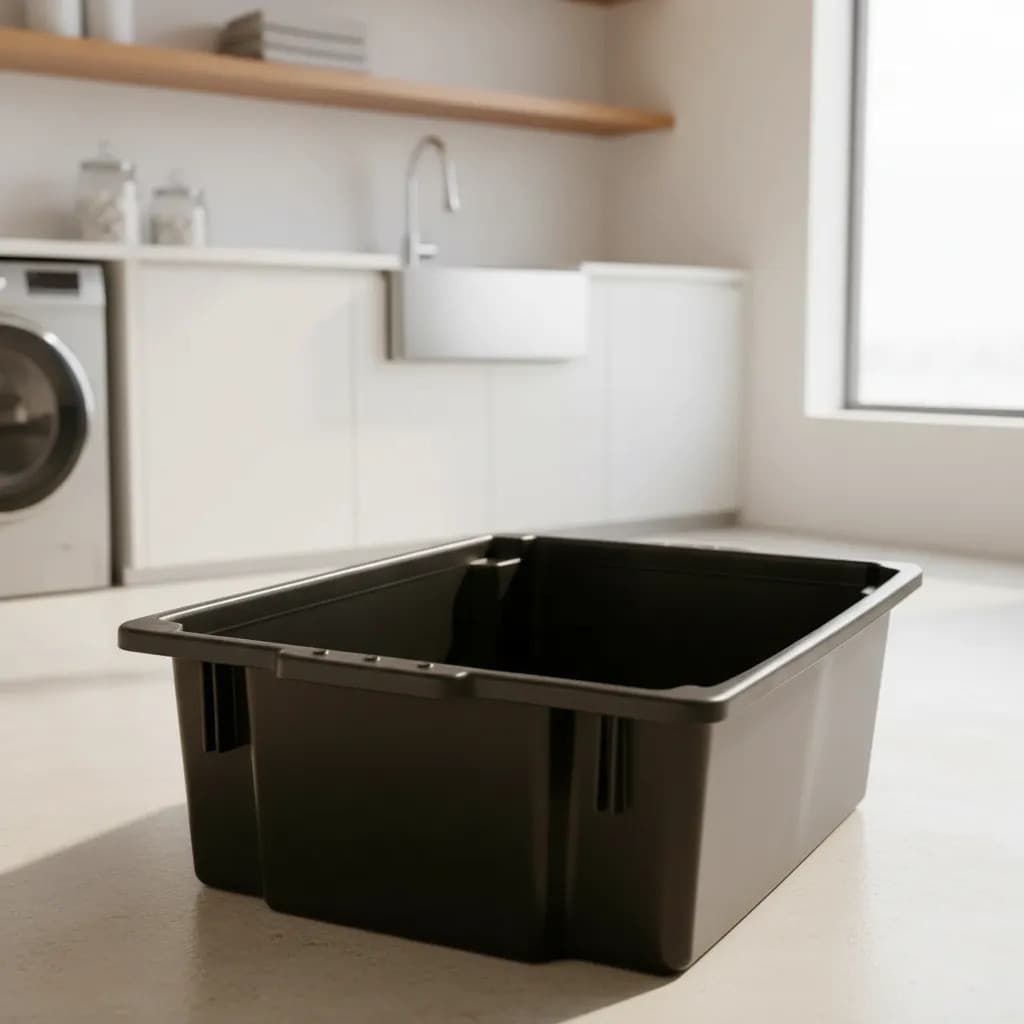 Caixa Organizadora Topa Tudo 8L Suporta Freezer e Micro Ondas Multiuso Resistente Armários Casa
