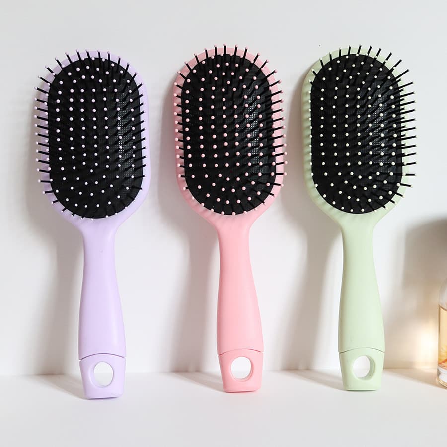 Pente De Massagem Airbag Para Volumizar Cabelo Longo Feminino Almofada De Ar Alta Coroa Estilo Beleza Curling Alisamento