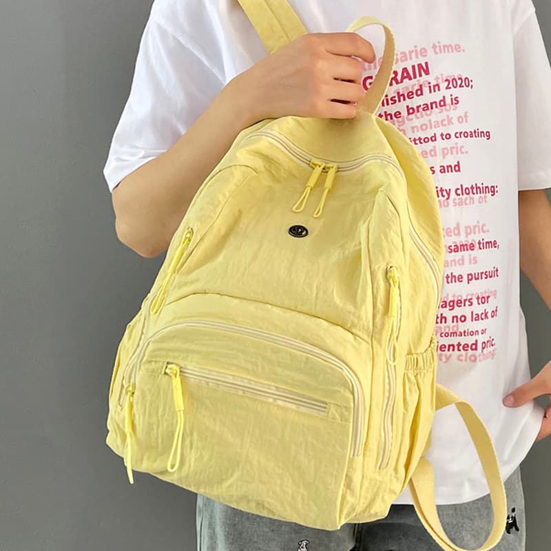 Viagem de negócios mochila de negócios leve grande capacidade estudante mochila simples All-Match à prova dwaterproof ág