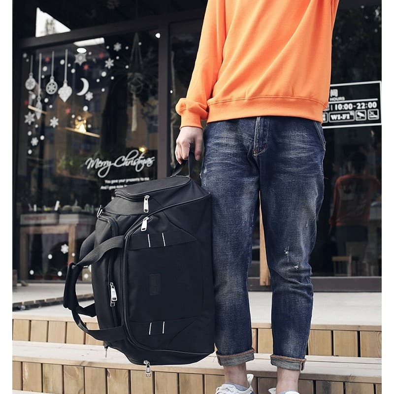 Posição do sapato saco de ginásio saco de esportes saco de Yoga das mulheres dos homens bolsa de bagagem de ombro portát